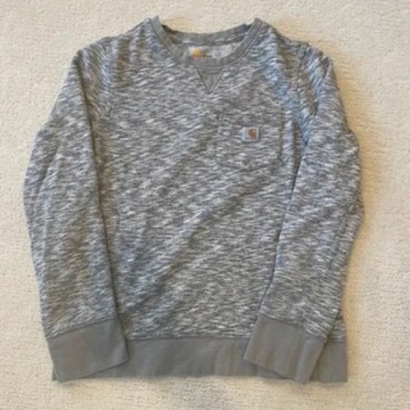 Carhartt Other - Carhartt Men’s Marled Gray Crewneck Sweatshirt